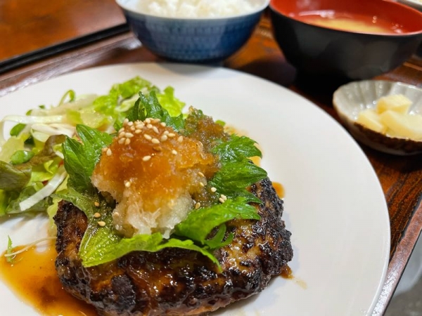 つくねハンバーグ定食