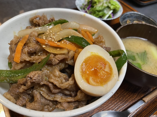 プルコギ丼定食