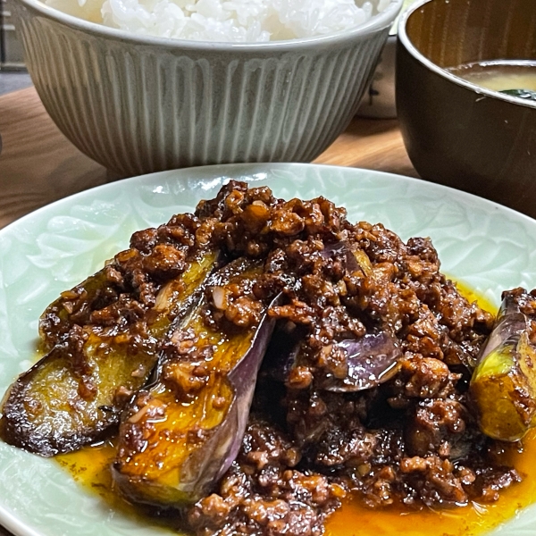 麻婆茄子定食